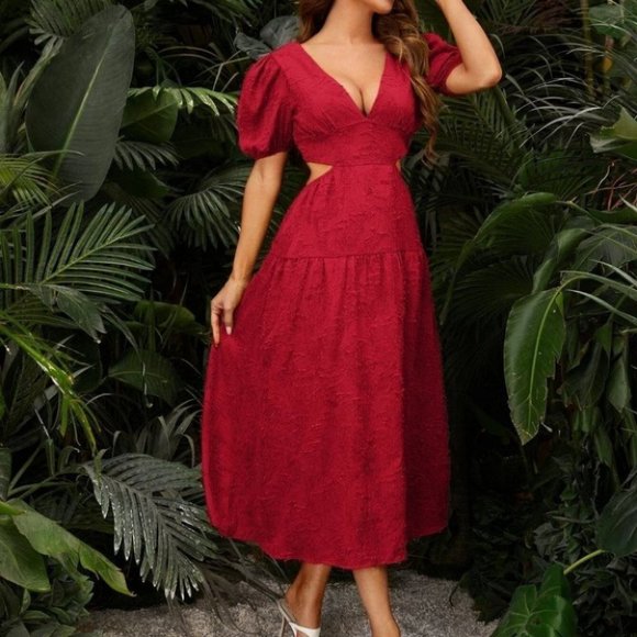 . Dresses & Skirts - Red Preppy Womens Dress